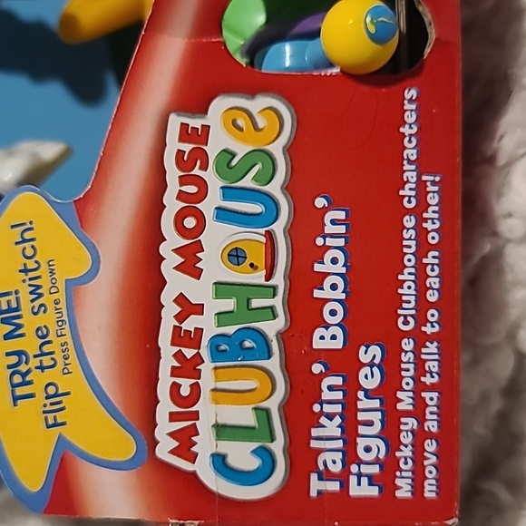 New Disney Mickey Mouse Clubhouse Talkin Bobbin Figure Magician Mickey and Pluto - Picture 5 of 15
